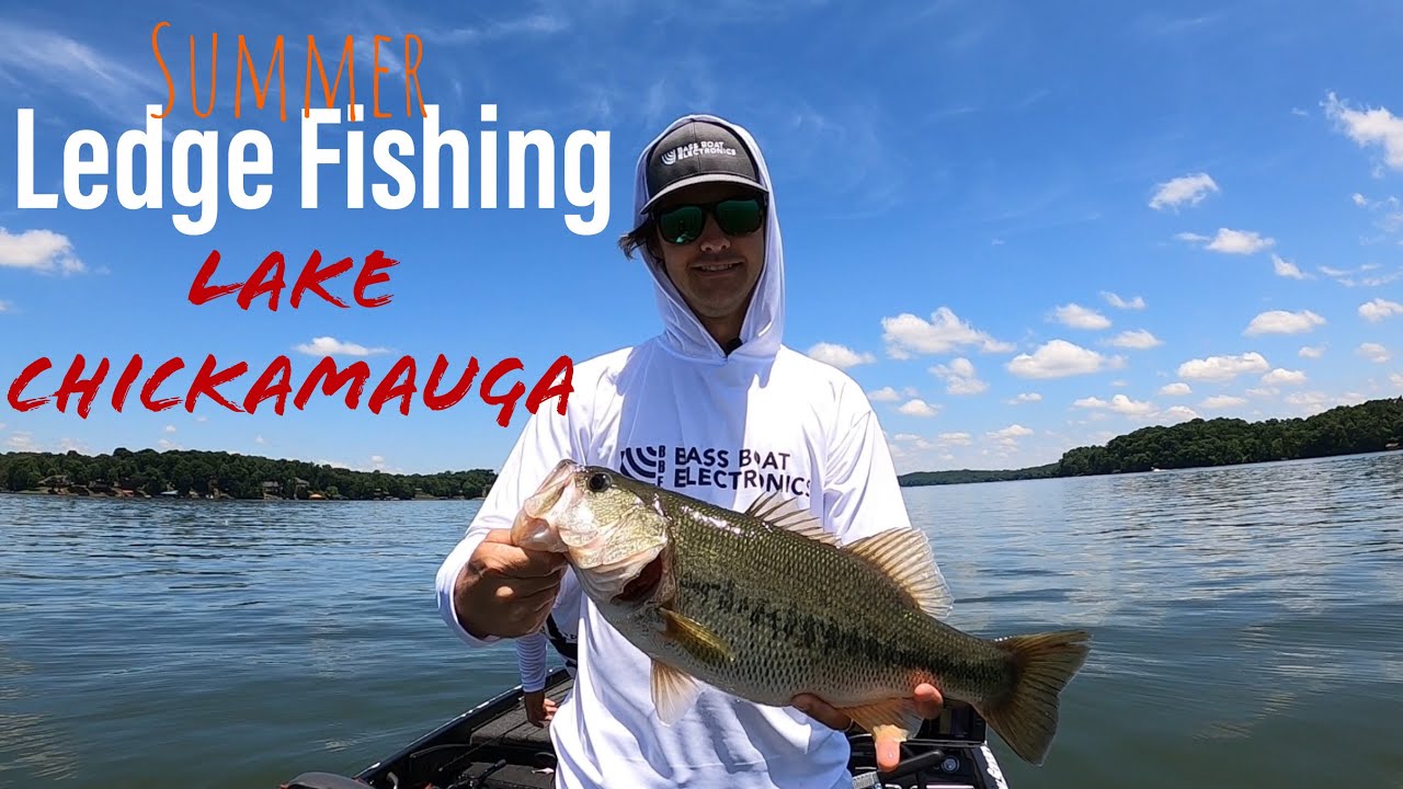Ledge Fishing The TENNESSEE RIVER (Lake Chickamauga) with Jason From BassBoatElectronics.com
