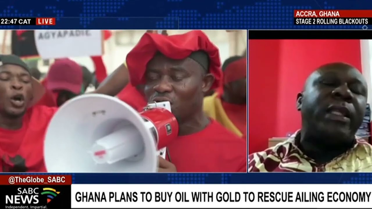 Ghana plans to buy oil with gold to rescue ailing economy
