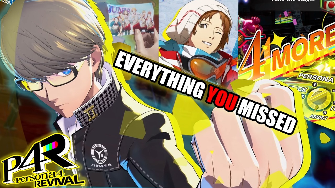 Всё, что мы на данный момент знаем о Persona 4 Revival &mdash; Разбор трейлера Persona 4 Revival