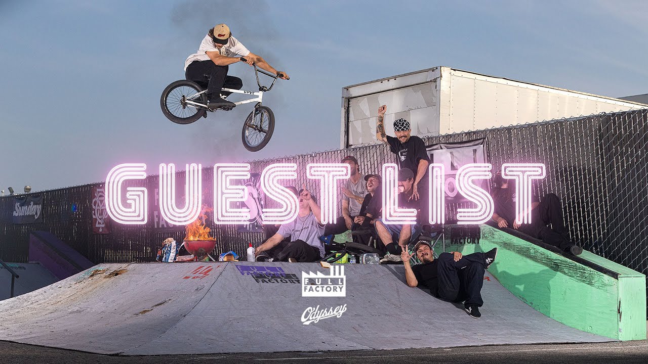 GUEST LIST | Mikey Andrew & The Bottle Kids - Odyssey BMX
