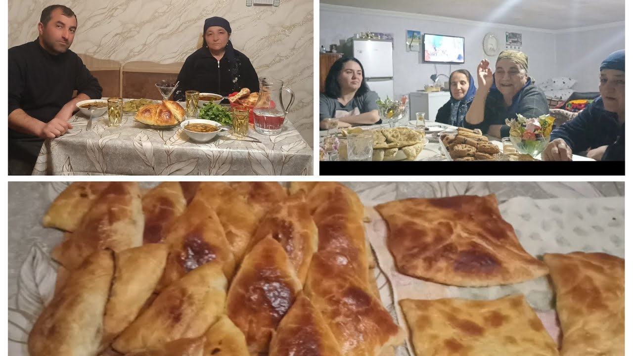 Ramazan ayınız mübarək olsun ifdara samsa hazrladıq qonşuya ad günə çay içməyə gedik.