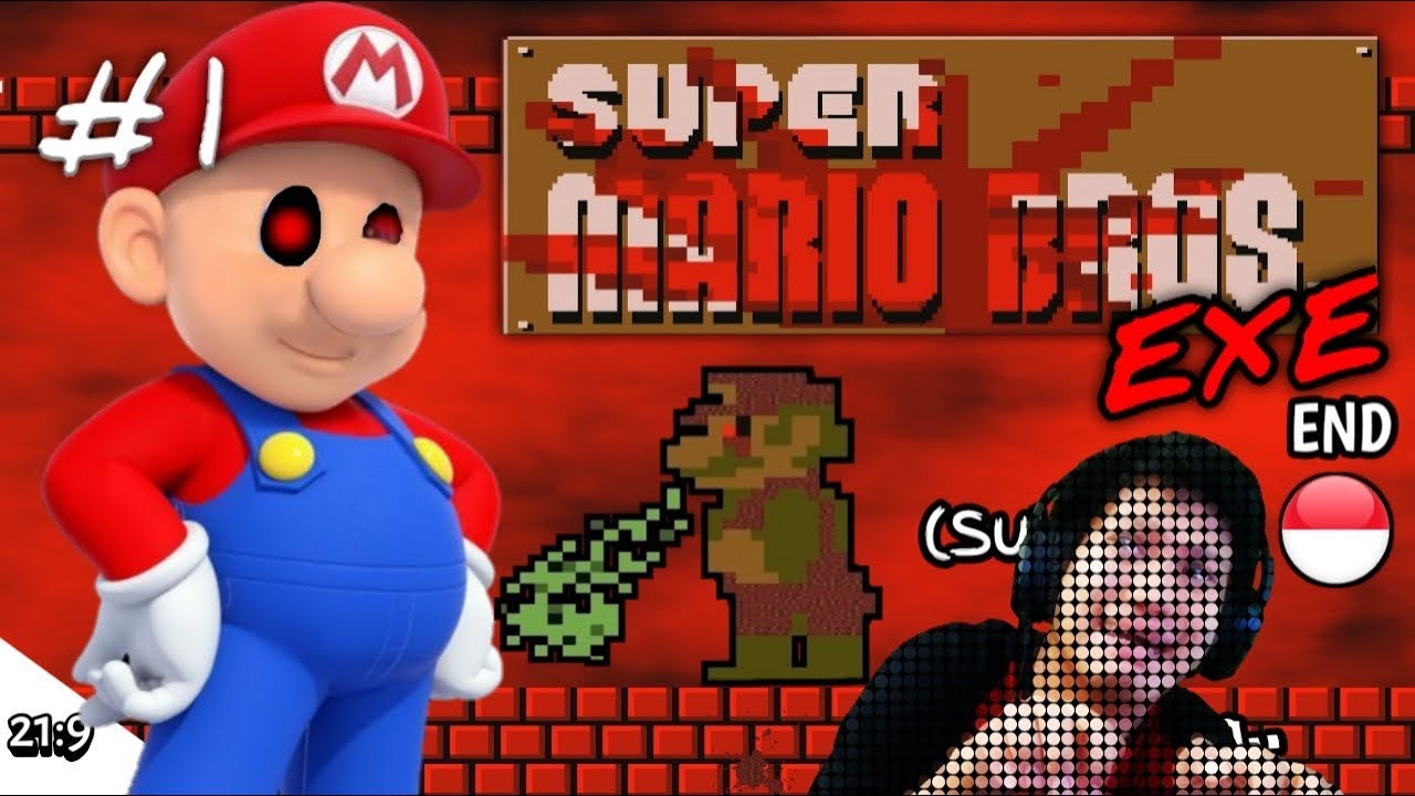GAME MARIO PALING BAR-BAR!! Mario Bros EXE Part 1 END [SUB INDO] ~Ada Mario Iblis?!!