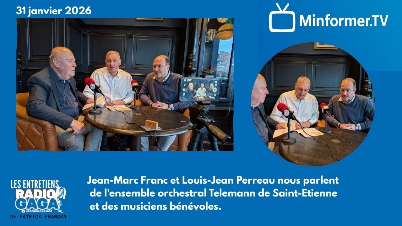 Minformer avec Jean-Marc Franc et Louis-Jean Perreau, Ensemble orchestral Telemann de Saint-Etienne
