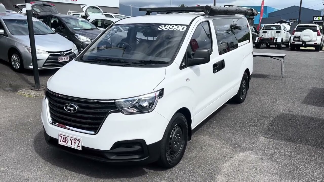 2018 Hyundai ILoad van done only 50,000km that has an amazing camping set up!