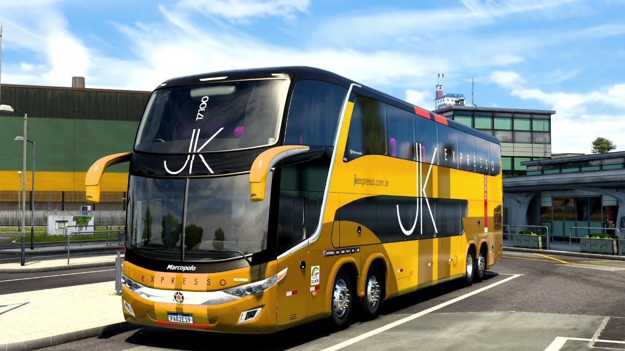 Marcopolo / Scania Paradiso 1800DD G7 8x2 | ETS2 1.44