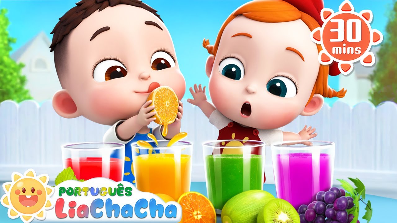 Jogo de Frutas 🍊🥝🍇 | Compila&ccedil;&atilde;o | LiaChaCha em Portugu&ecirc;s - M&uacute;sica Infantil & Can&ccedil;&atilde;o de Ninar