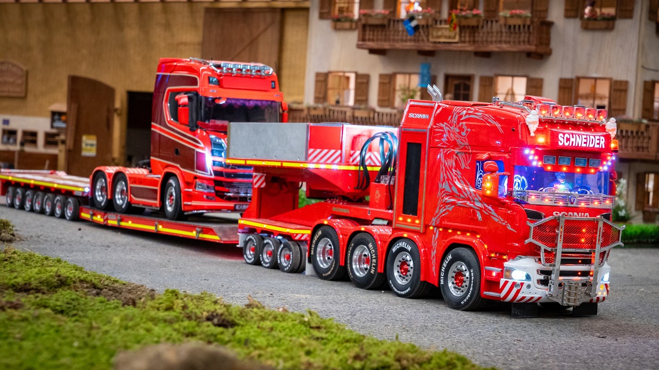 WOW sooo many fantastic RC Trucks |Scania|MAN|Benz|Volvo| at the Scale Model Fair Erfurt [4K]