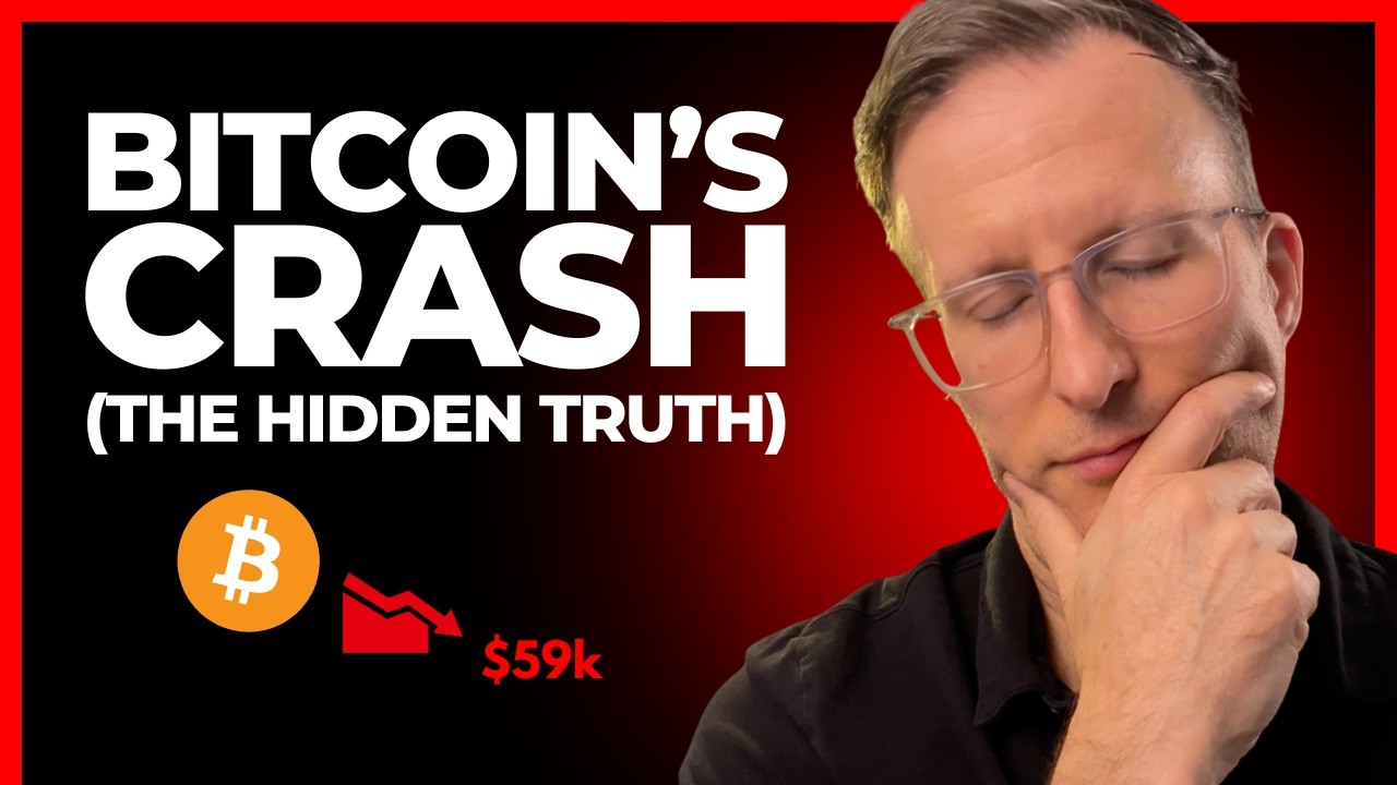 Bitcoin Is Crashing Below $59k (Here's Why I'm Still Bullish)