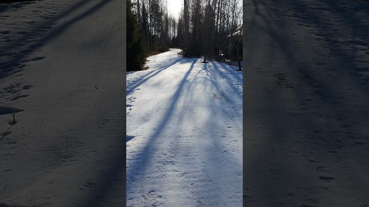 Hard ski trail/Kova latupohja 23.3.2025.