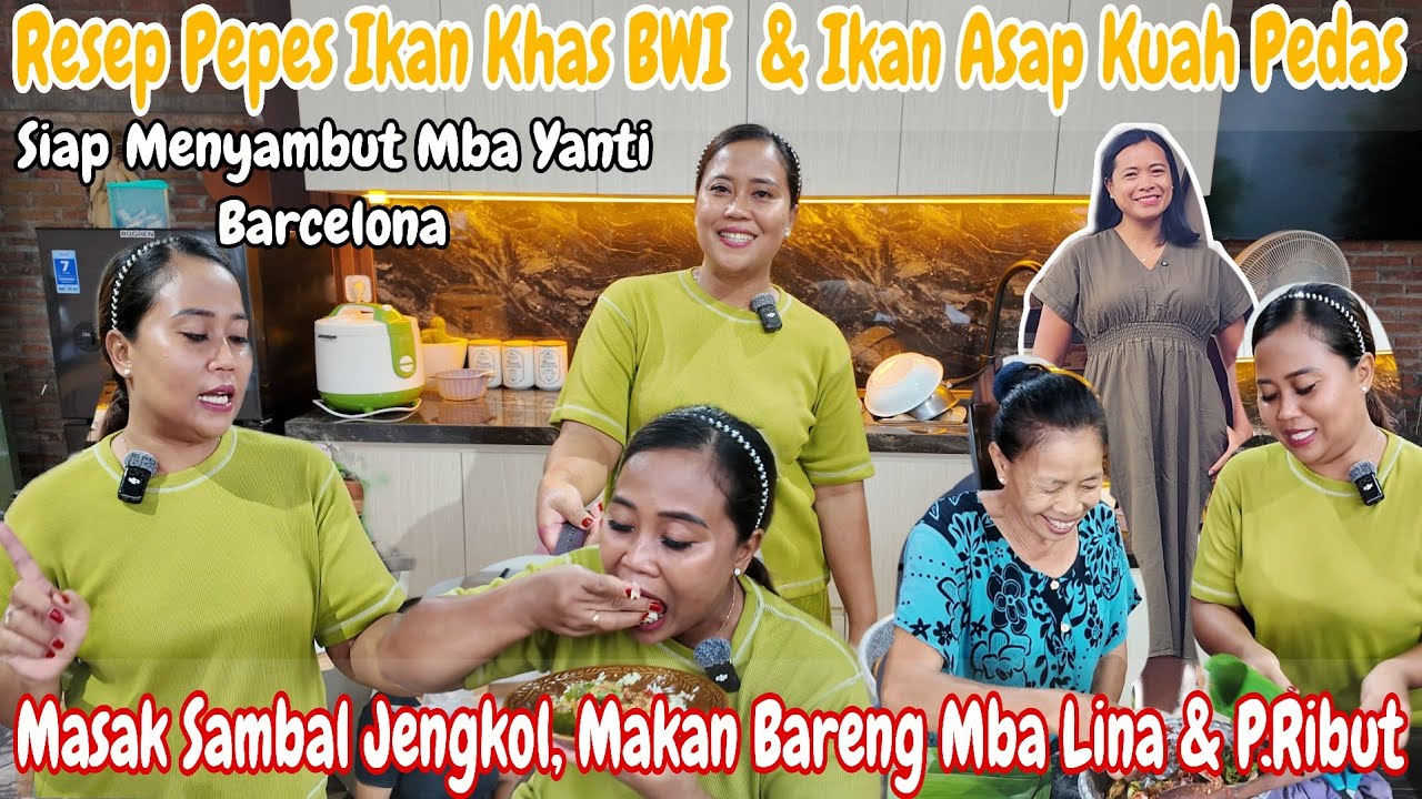MASAK IKAN ASAP KUAH PEDAS & PEPES IKAN‼️ SIAP MENYAMBUT MBA @yantiguixefamily1722 🥰