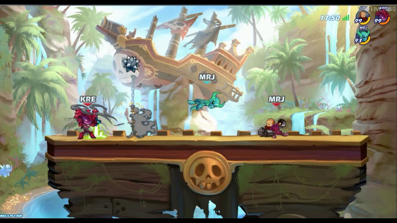 Brawlhalla 2v2 Black holes #3