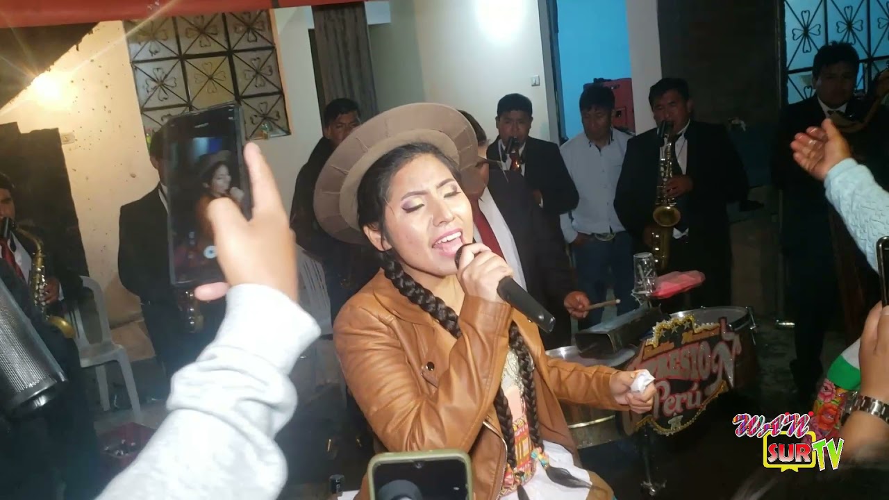 Carmencita del Centro, en el cumpleaños de : Mariela Bejarano - Vilcacoto Huancayo.