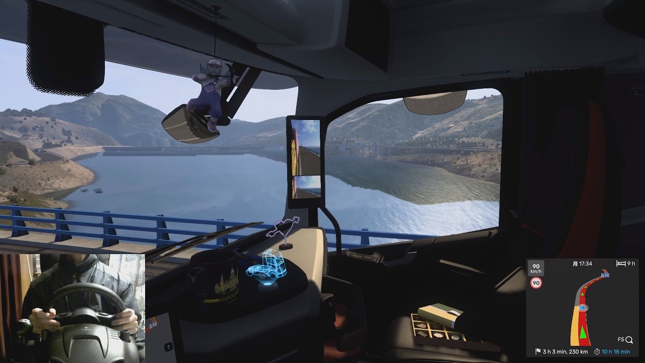 [ETS2] スペインのメンヒバルからマラガまでValentine Giftsを運ぶだけの動画 [Hearts in Bloom]