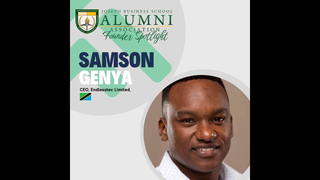 JBSAA Founder Spotlight with Samson Genya, CEO of Endless Tec