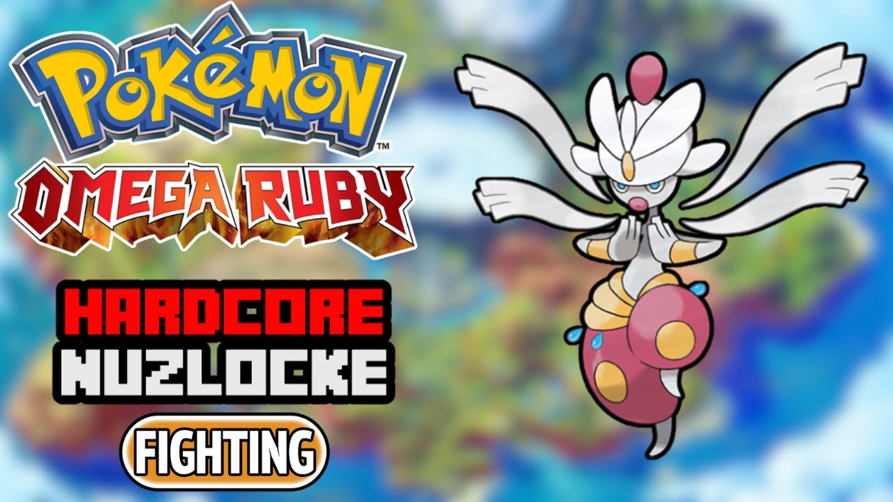 Pokemon Omega Ruby Hardcore Nuzlocke — только БОИ (без предметов, без повышения уровня)