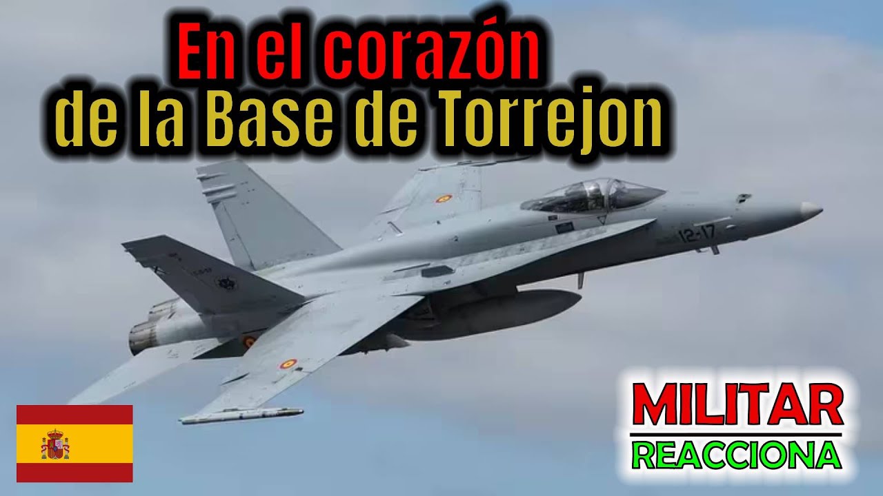 EN EL CORAZON DE LA BASE DE TORREJON CON LOS PILOTOS DEL F-18