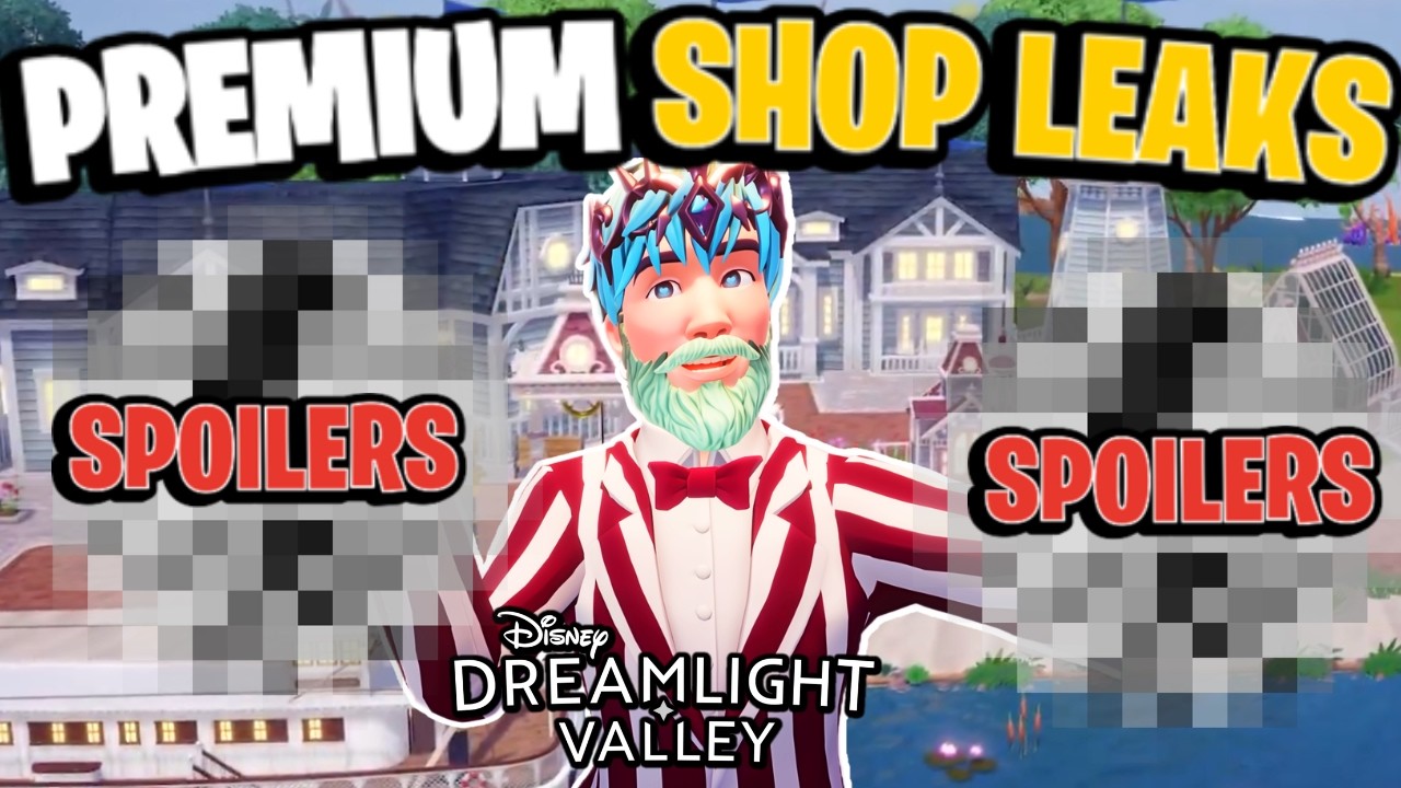 Puppy Love Premium Shop LEAKS [All Houses & Items REVEALED] | Dreamlight Valley