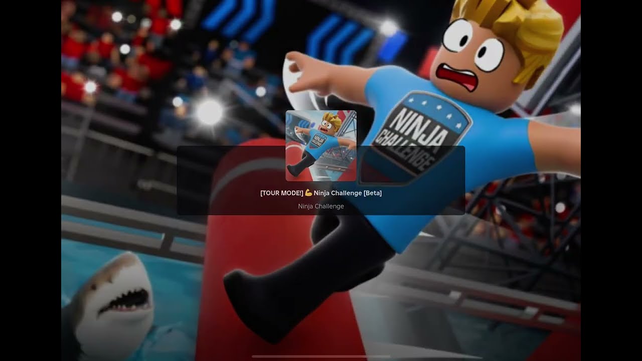 Playing New (Tour Mode!) in Roblox Ninja Challenge