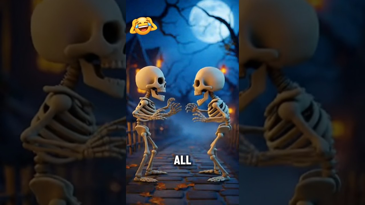 Why Skeletons Never Fight 💀😂