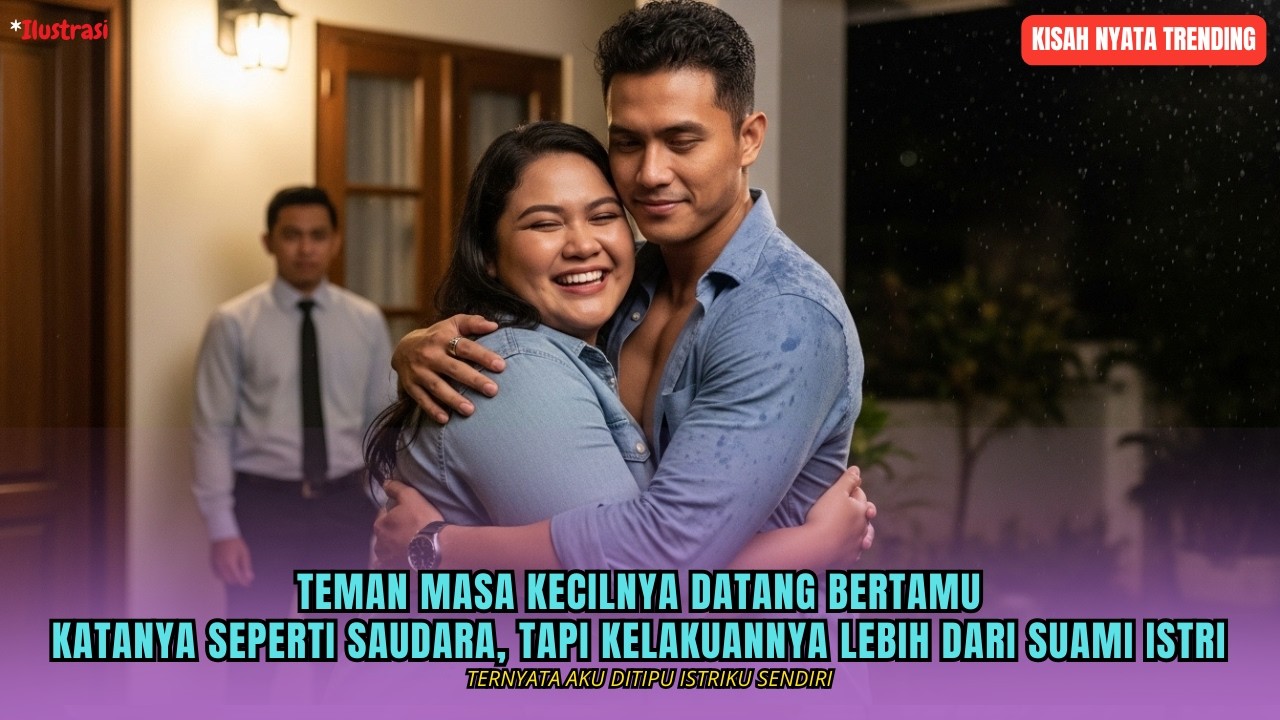 TEMAN MASA KECILNYA DATANG BERTAMU, KATANYA SEPERTI SAUDARA, TAPI KELAKUANNYA LEBIH DARI SUAMI ISTRI