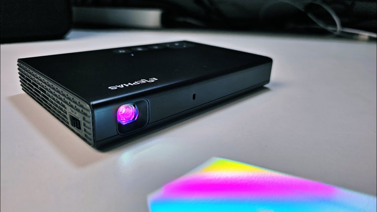 Portable Mini Projector - Elephas A1 - Home Cinema on a Budget - Massive 200