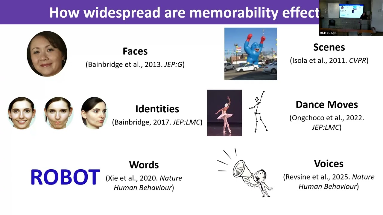 Penn Vision Seminar - Wilma Bainbridge