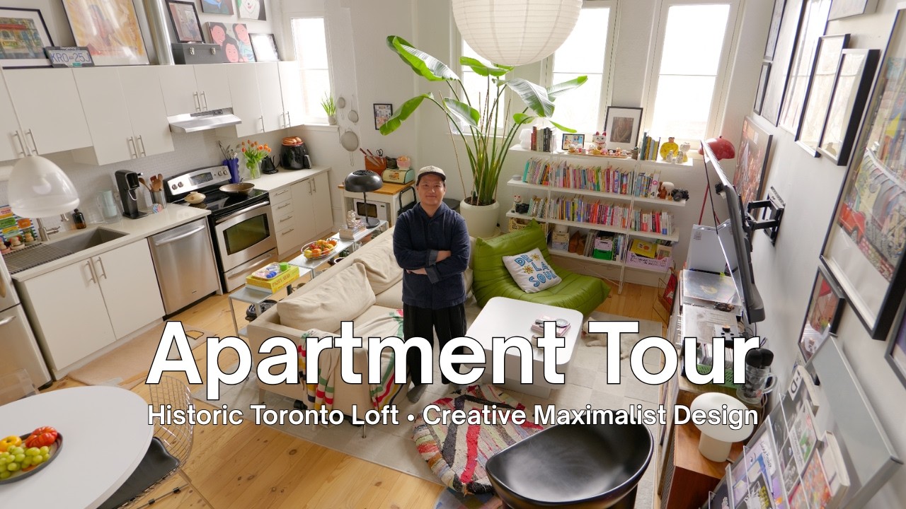 How They Made a Historic Toronto Loft Apartment Feel Incredibly Personal &ndash; FULL TOUR