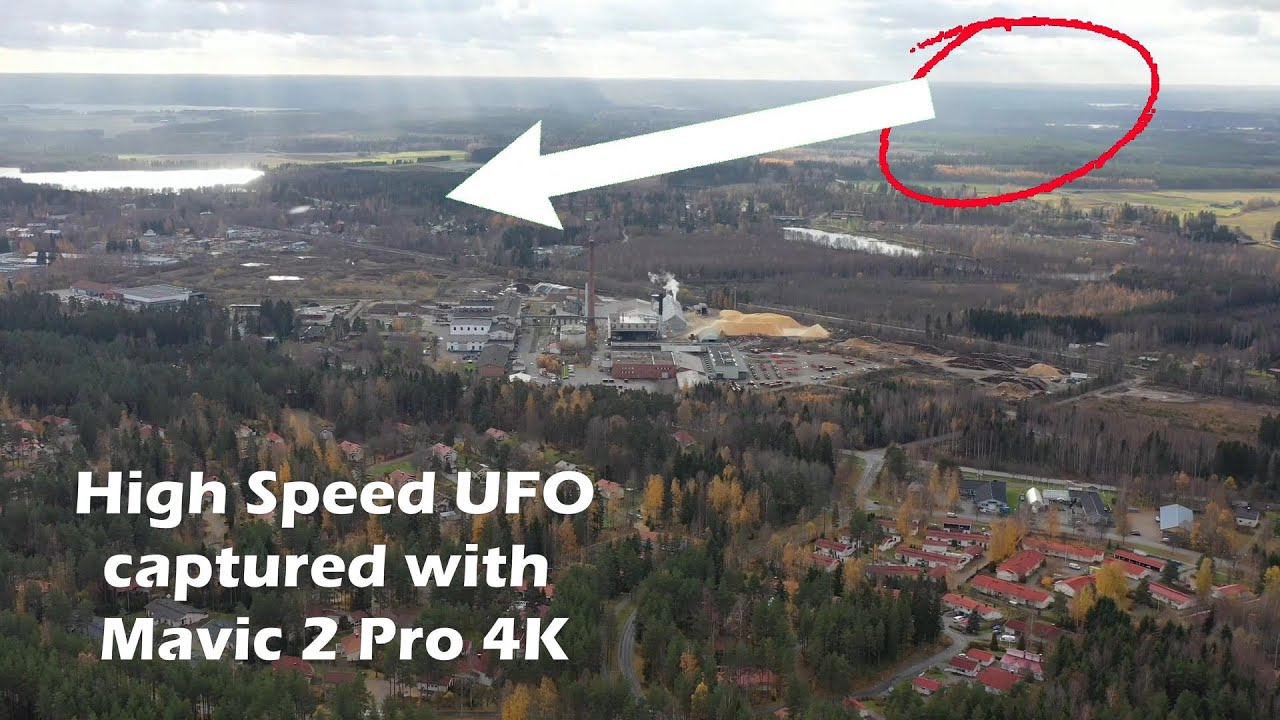 High Speed UFO captured with Mavic 2 Pro 4K - Turenki Finland - Oct 24, 2019