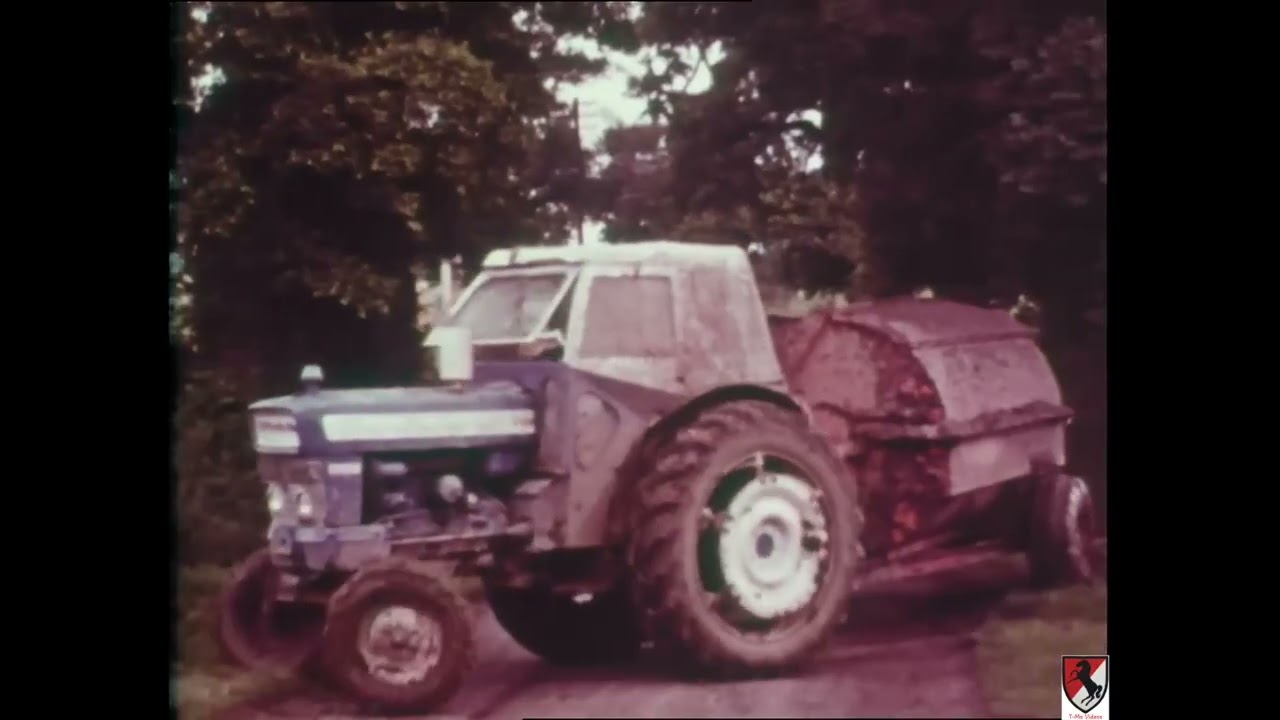 Manure Spreading by Ford Select O Speed Tractors