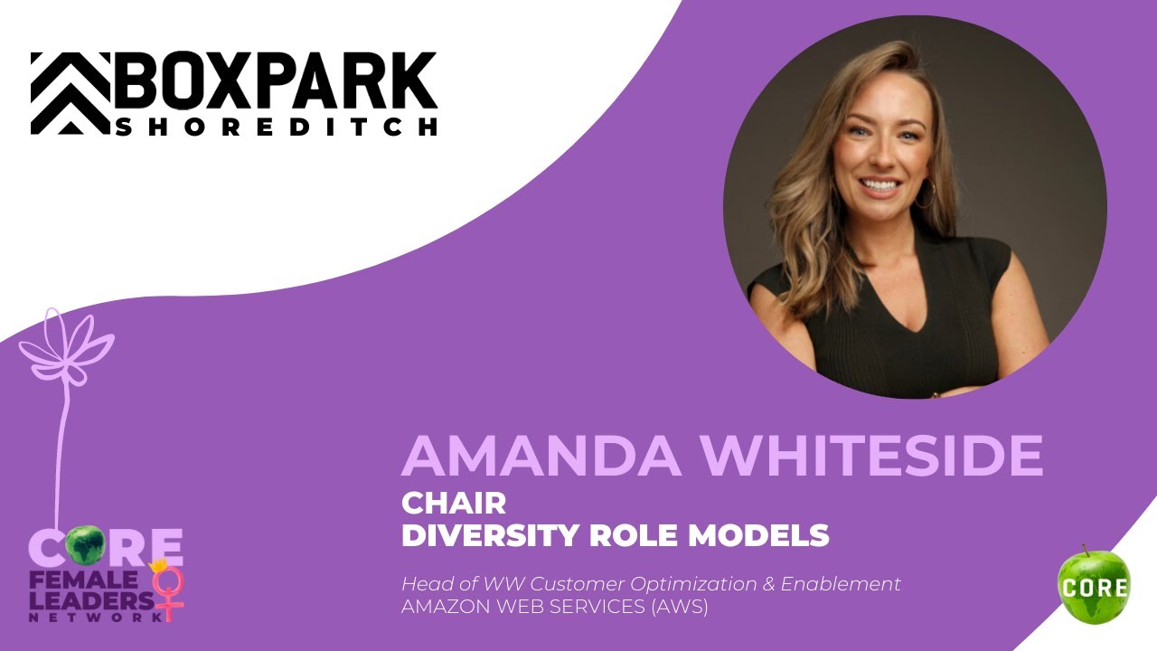 CORE Female Leaders - Amanda Whiteside - Diversity Role Models