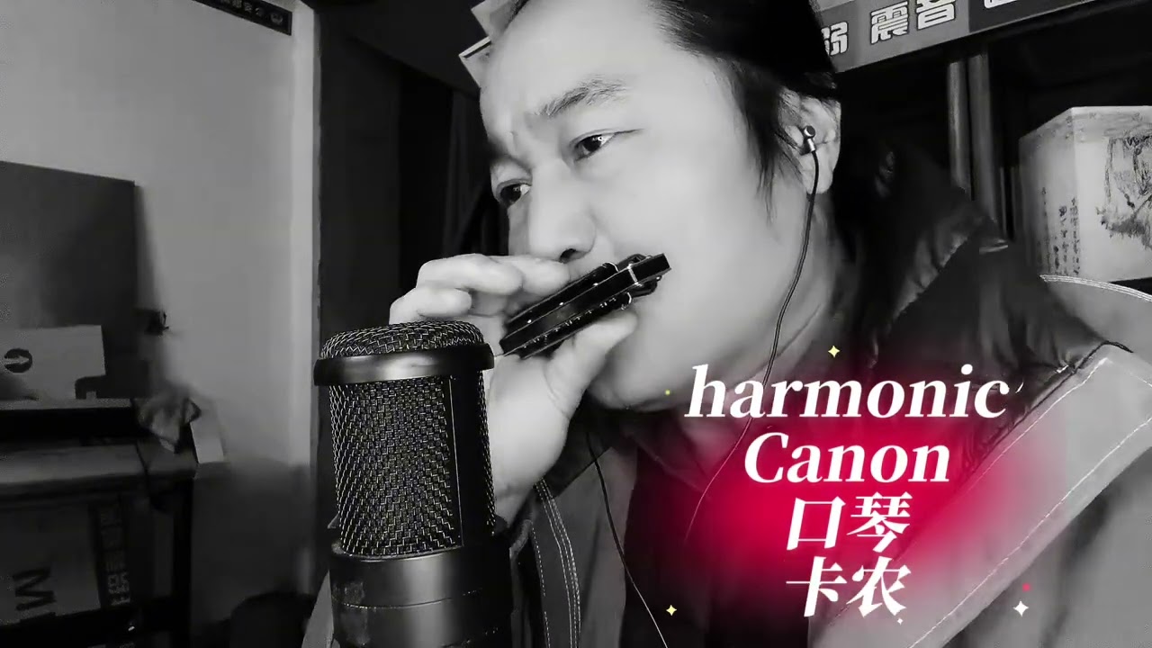 harmonica etudes练习曲《Canon》#日常练琴 #cover #harmonic#etude 