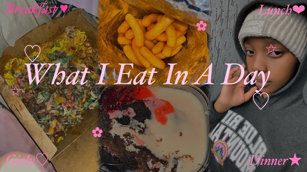 What I Eat In A Day 💗| Soft and Simple ✨🎀