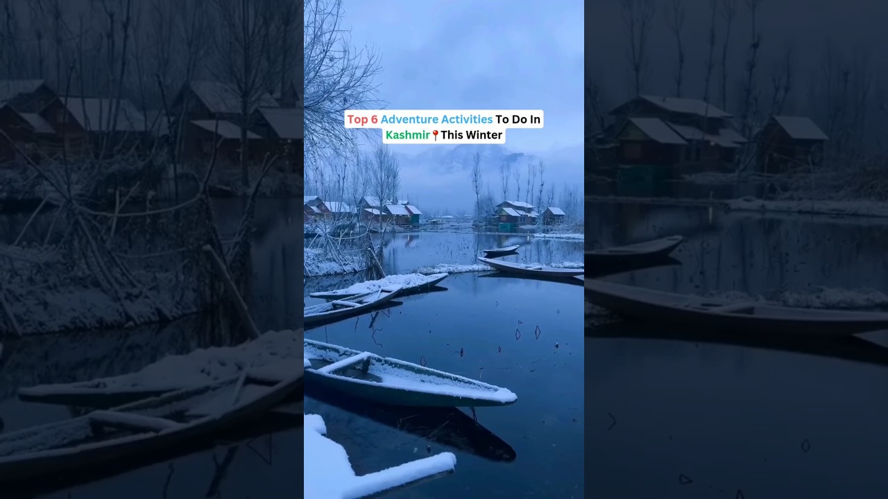 Adventure Activities of Kashmir 😍