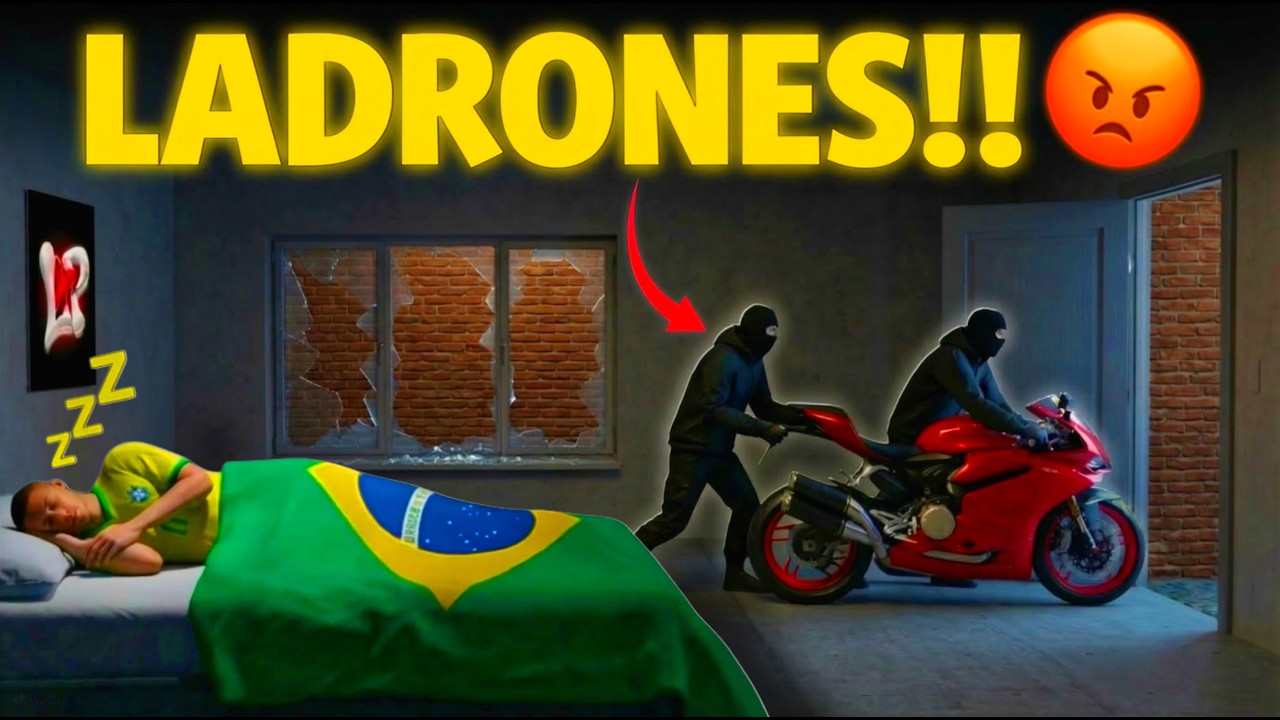 ME ROBARON MI MOTO MIENTRAS DORM&Iacute;A EN ELITE AUTO BRASIL 😢💔