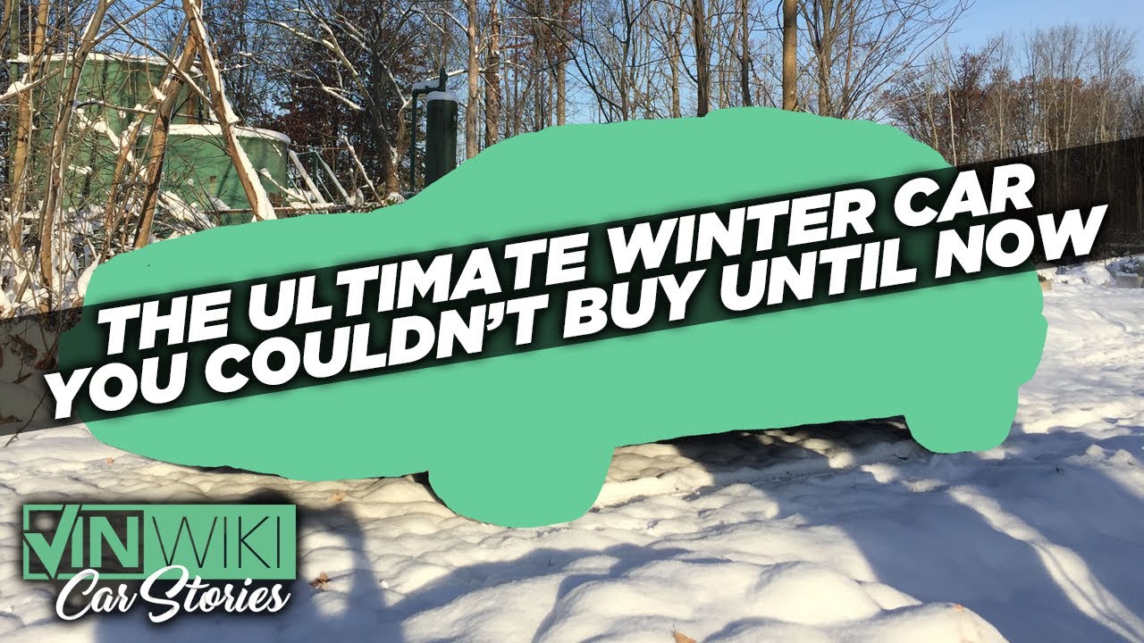 Doug found the ultimate winter sports car