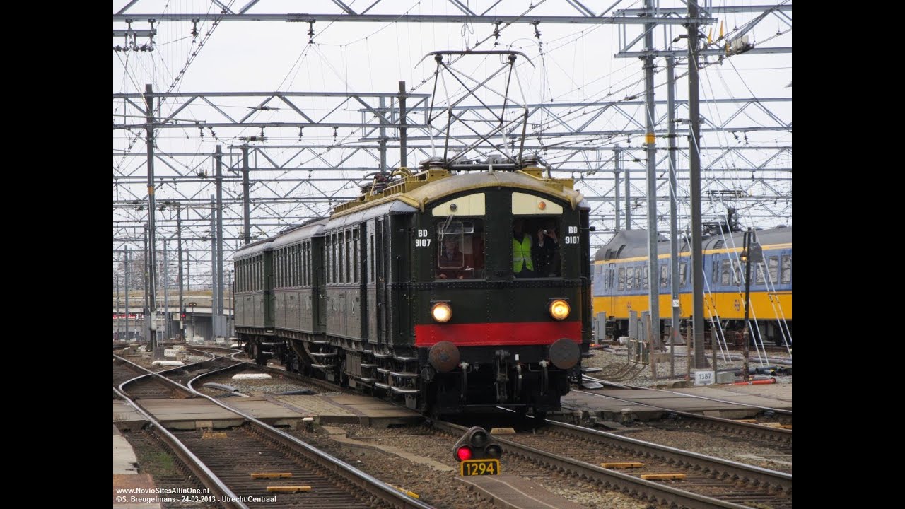 NS Mat '24 'Blokkendoos historic train @ Utrecht (NL) 24-03-2013