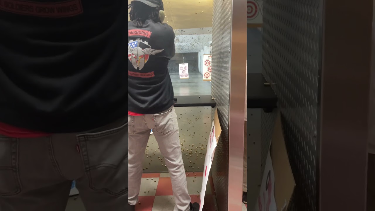 Better Video of me shooting my MC9 #2ndamendment #canik #pistol #disabledvet #edc #mete #rangeday