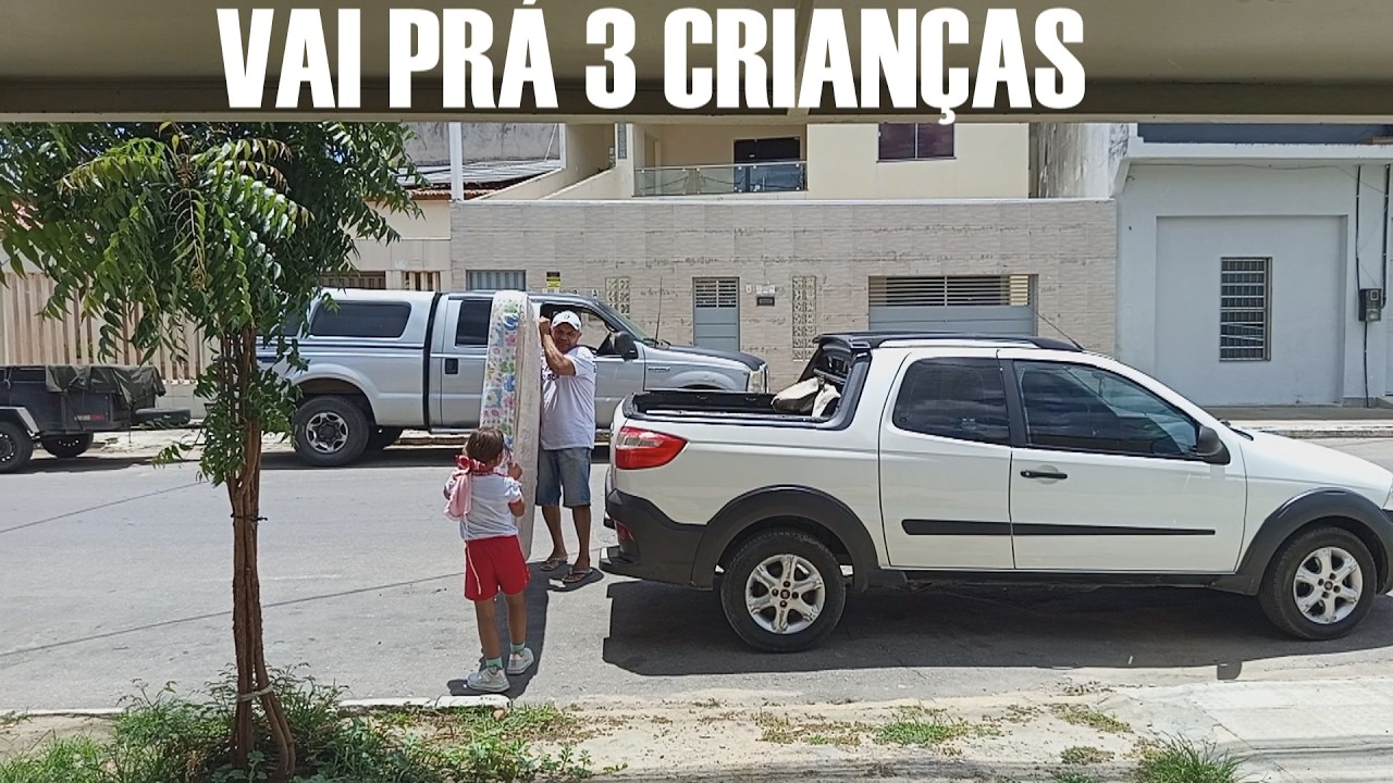3 CRIANÇAS NÃO TINHA CAMA ,NEM COLCHÃO #Corrente do Bem salgueiro.