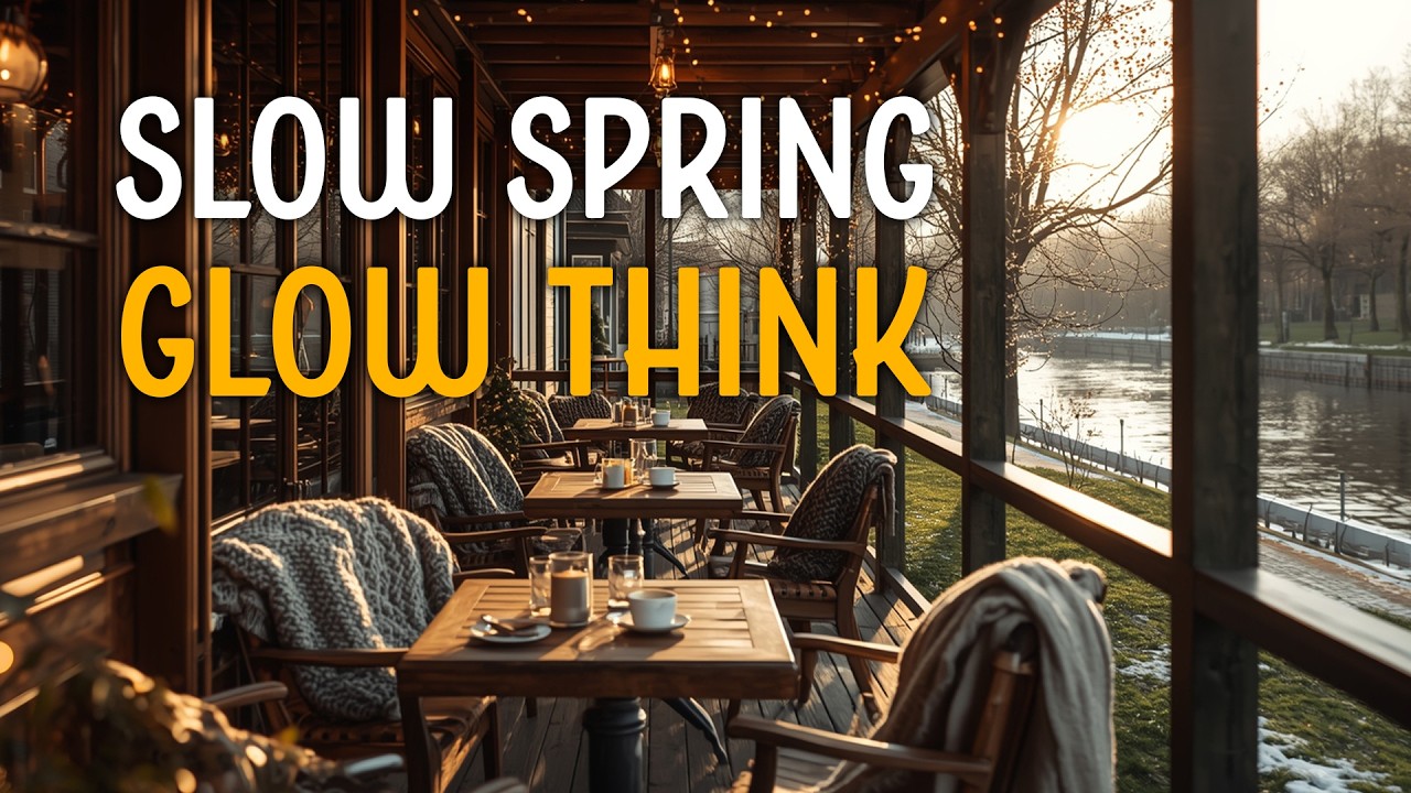 Slow Spring Jazz ☕ Cozy Coffee Ambience for Focus, Calm Thinking & Morning Light (1.5H)