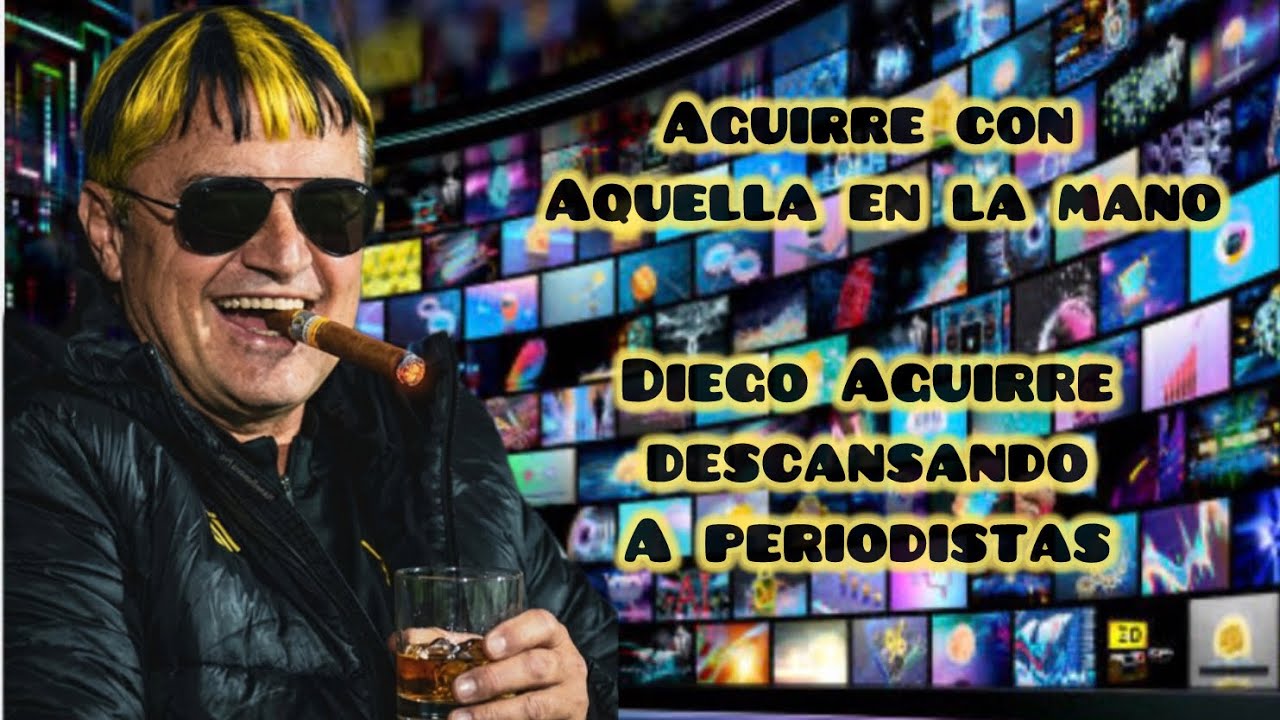 Diego AGUIRRE se ríe de algunos periodistas 