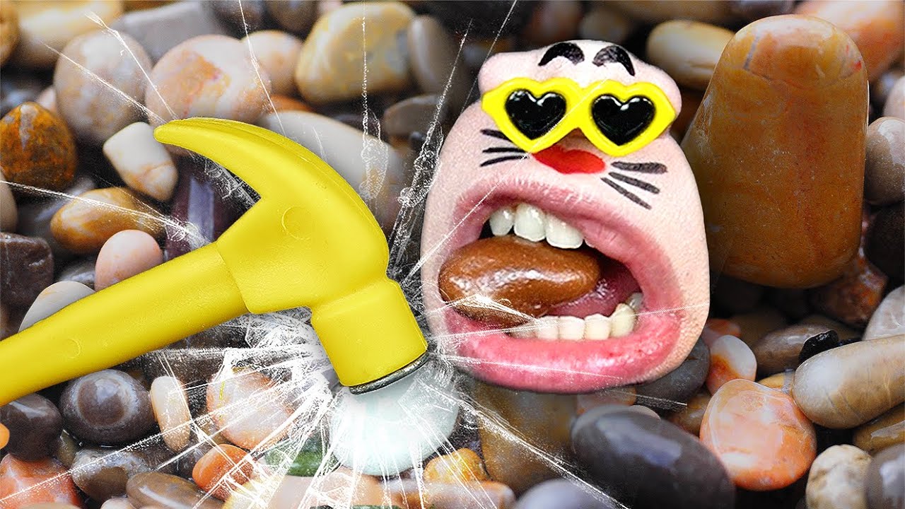 MUKBANG :) камешек шоколадный! смешные звуки еды
