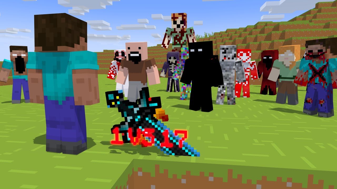 💀 Minecraft Showdown | Herobrine vs All Entities | Notch&rsquo;s End ☠️🔥