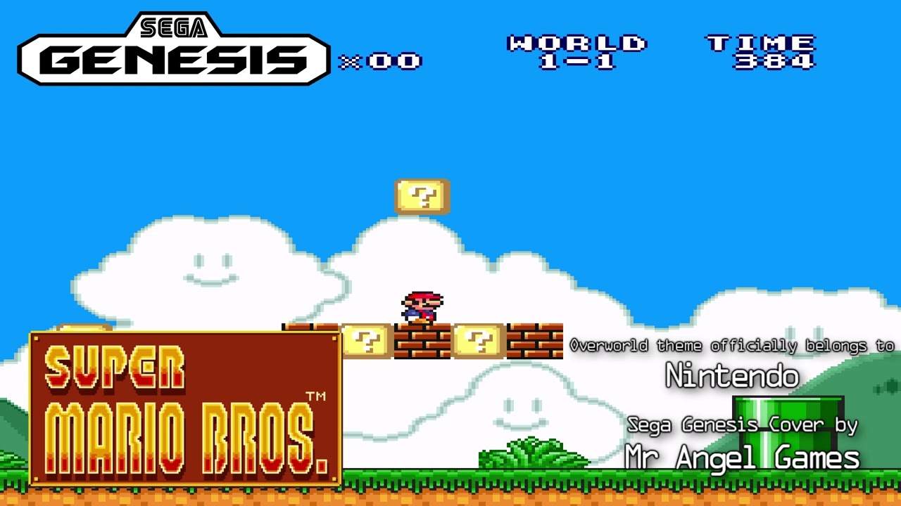 Super Mario Bros | Overworld Sega Genesis version v3