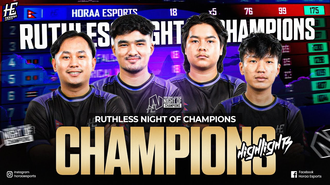 RUTHLESS NIGHT OF CHAMPIONS: ОСНОВНЫЕ МОМЕНТЫ I HORAA ESPORTS
