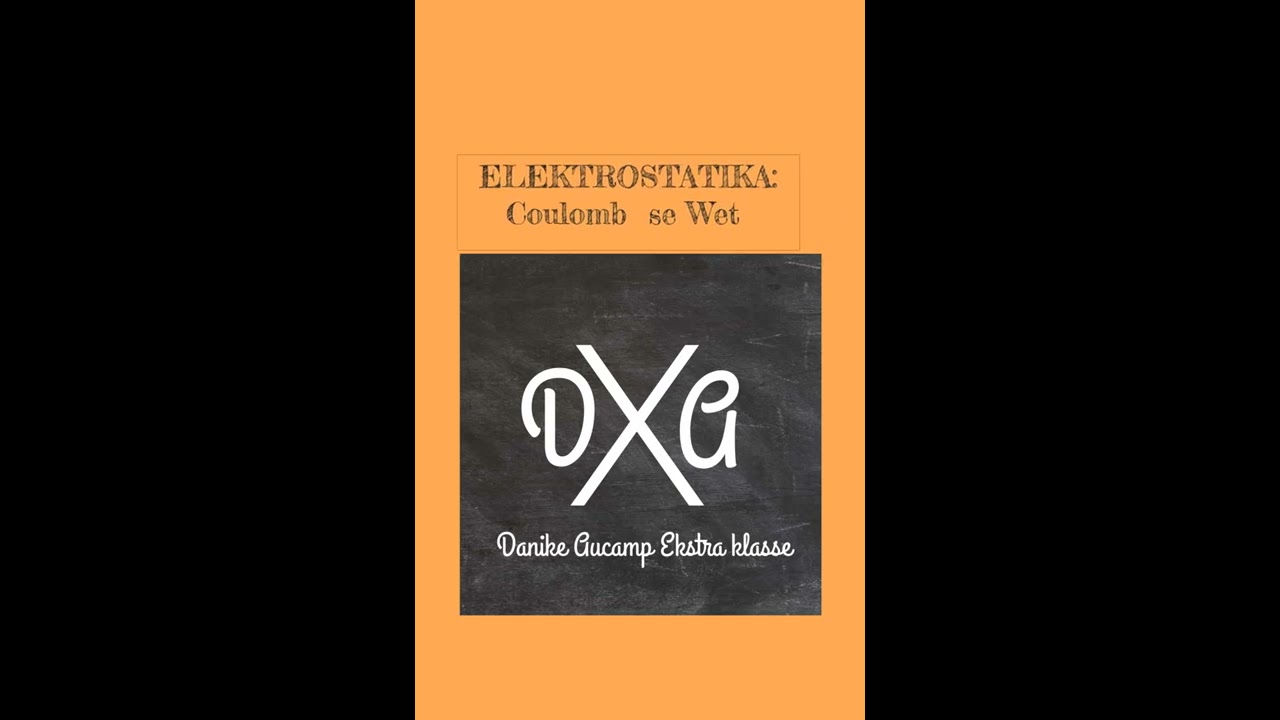 Gr. 11 Fisika: Elektrostatika (Coulomb se Wet)