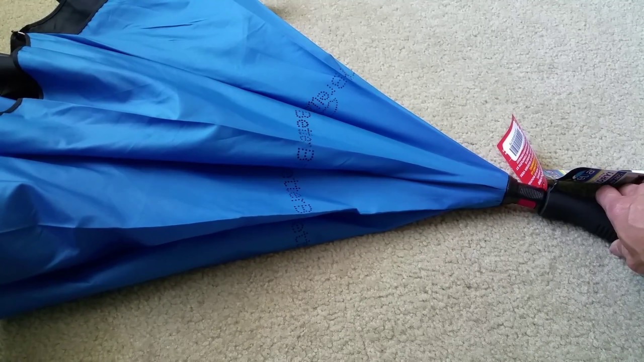 Unboxing New & Latest As Seen On TV Better Brella Umbrella Black & Blue Full HD 2017