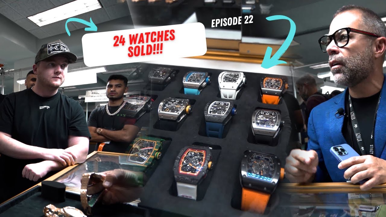 Selling 24 Luxury Watches At IWJG Miami Watch Show!