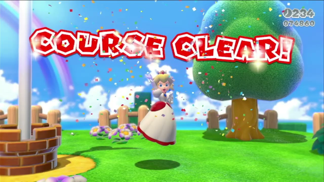 I do a tutorial of super Mairo 3d word world one
