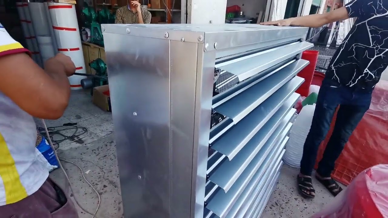 تجربة شفاط مقاس متر و مقاس ١٤٠ تجربه عملي