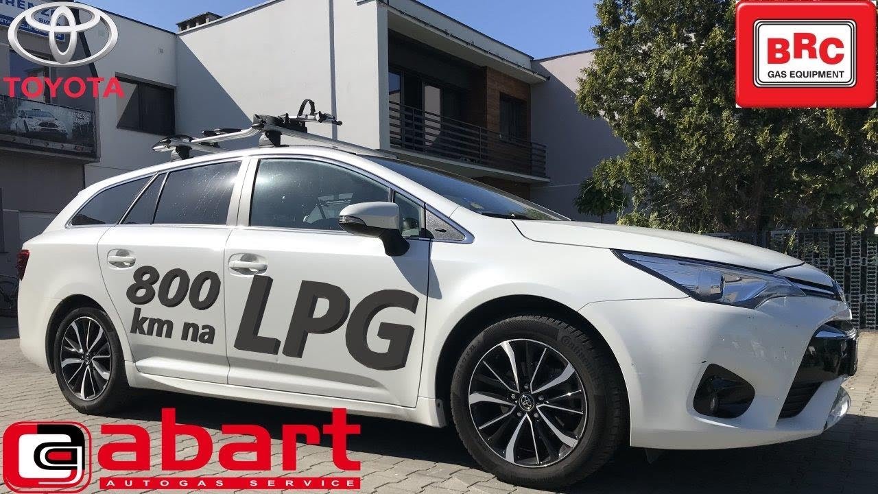 800km na gazie Toyotą Avensis III 1.8 Valvematic po montażu instalacji gazowej BRC Sequent32 z Abart